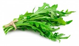 Green,Fresh,Rucola,Leaves,Isolated,On,White,Background.,Rocket,Salad