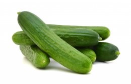Fresh,Cucumbers,Isolated,On,White