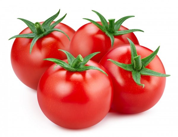 Red,Tomato,Isolated,On,White,Background,With,Clipping,Path.,Image