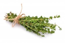 Thyme,Isolated,On,White,Background.
